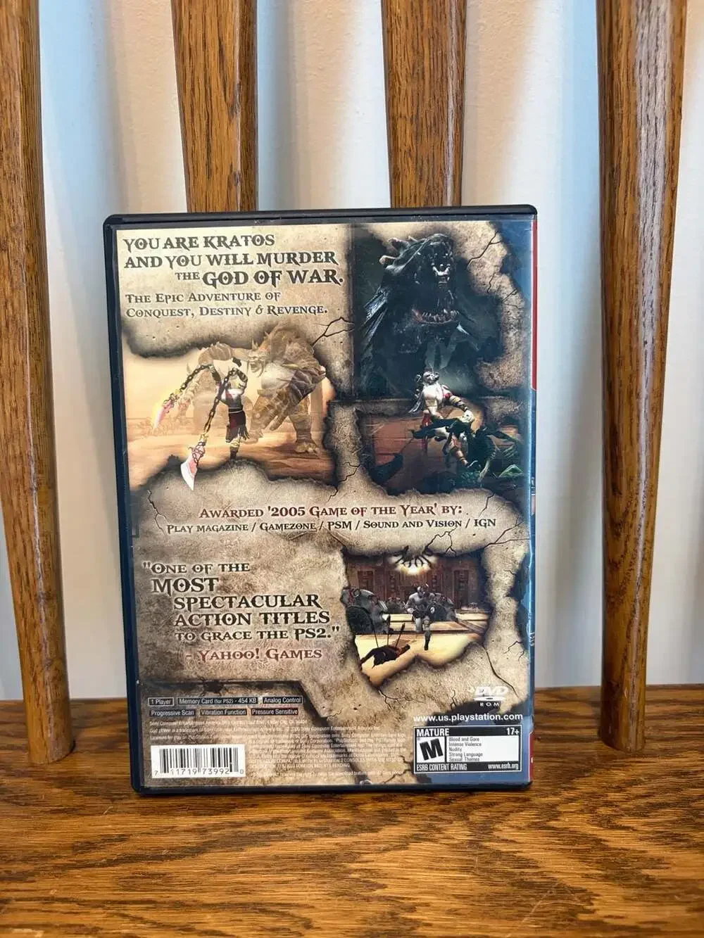 Sony God of War Greatest Hits PlayStation 2 PS2 Game CIB